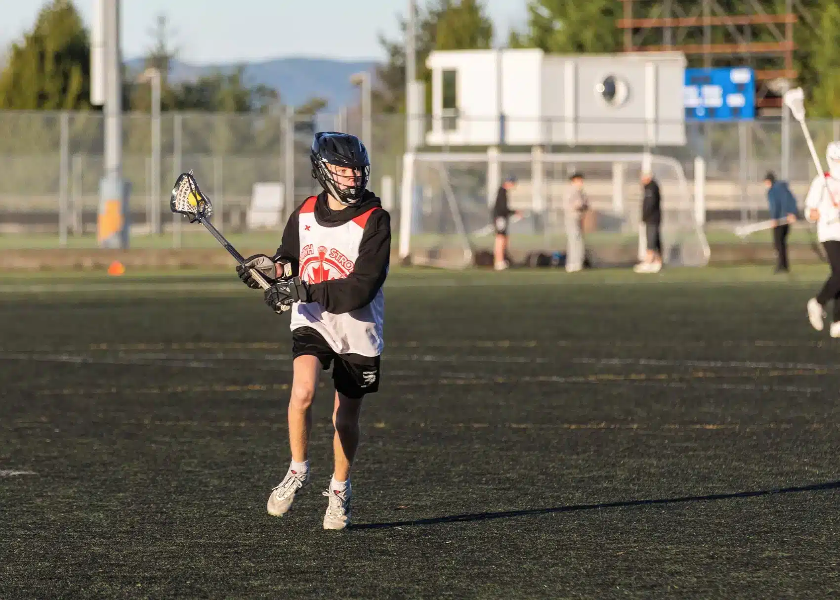 Lacrosse player