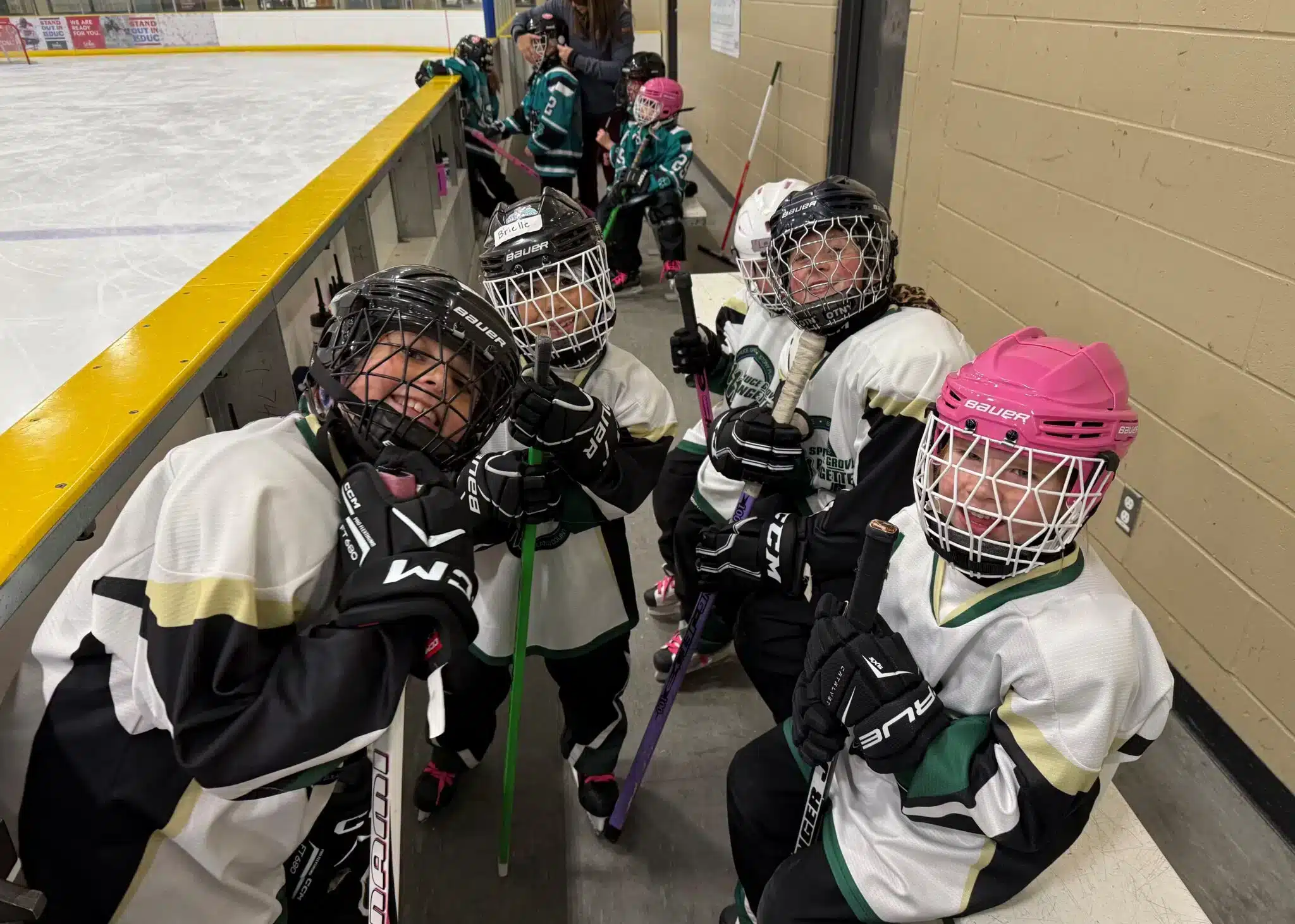 Ringette player